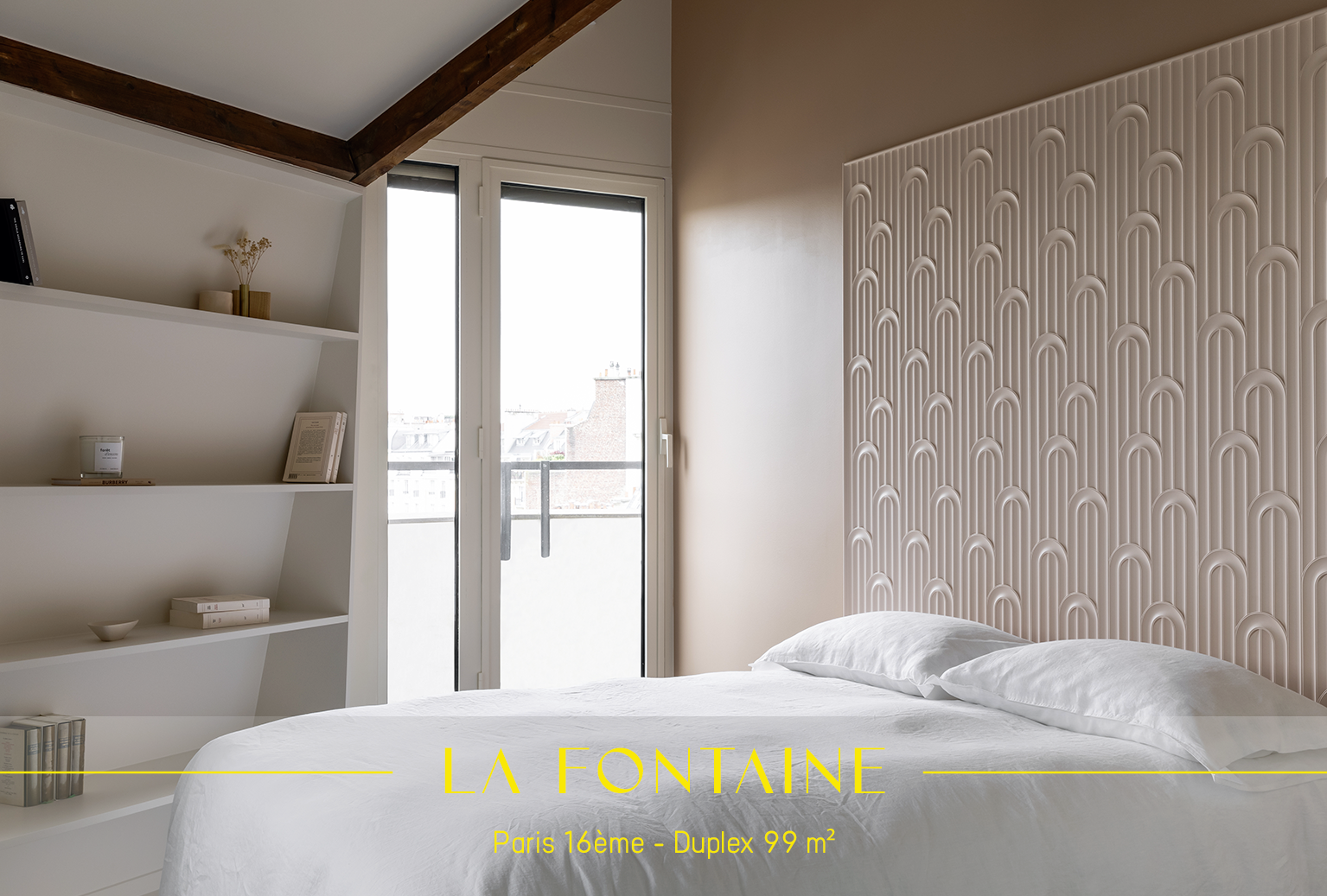 Projet La Fontaine Rénovation d'un duplex Paris 16