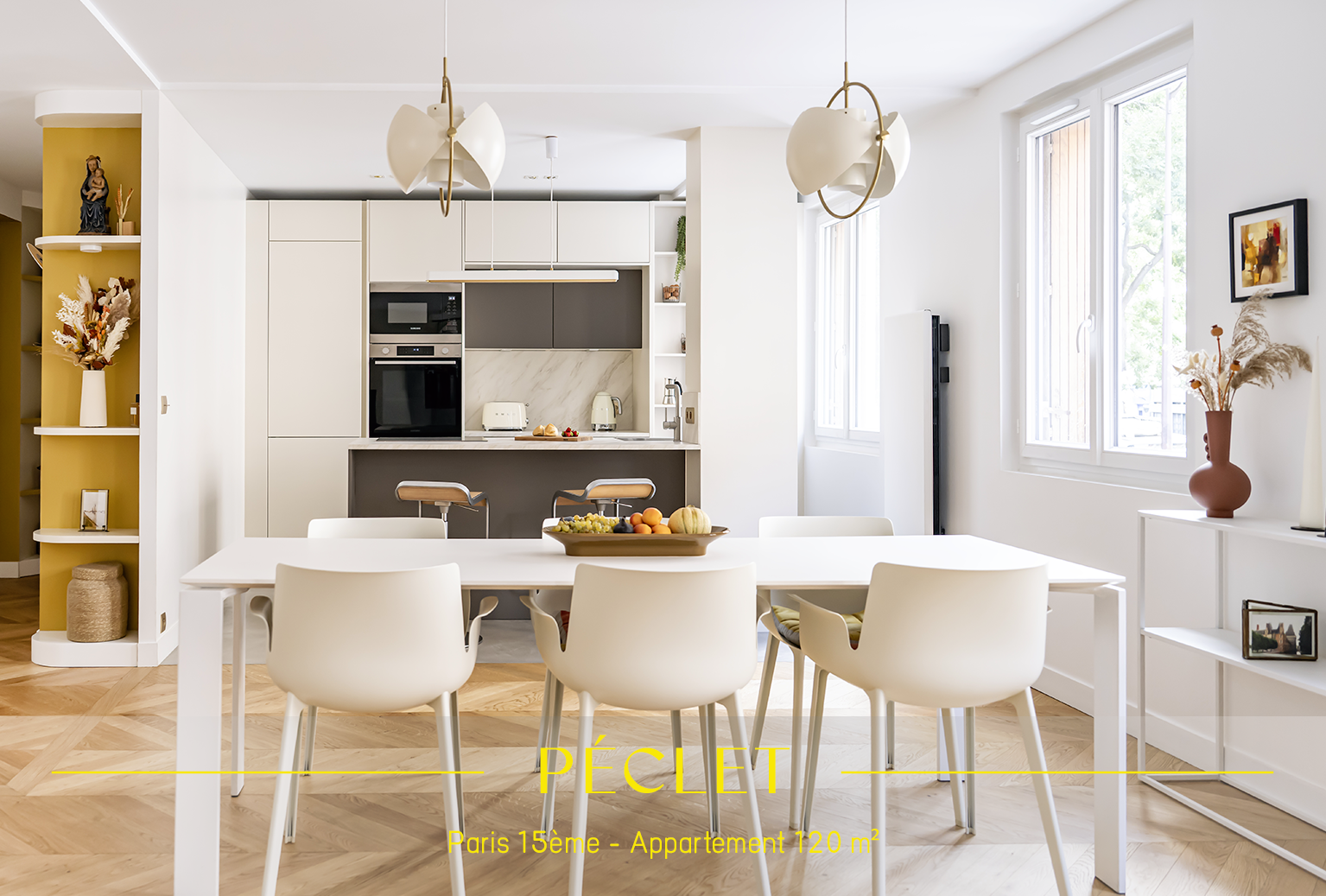 Projet Péclet : rénovation d'un appartement familial Paris 15 Projet Péclet : rénovation d'un appartement familial Paris 15